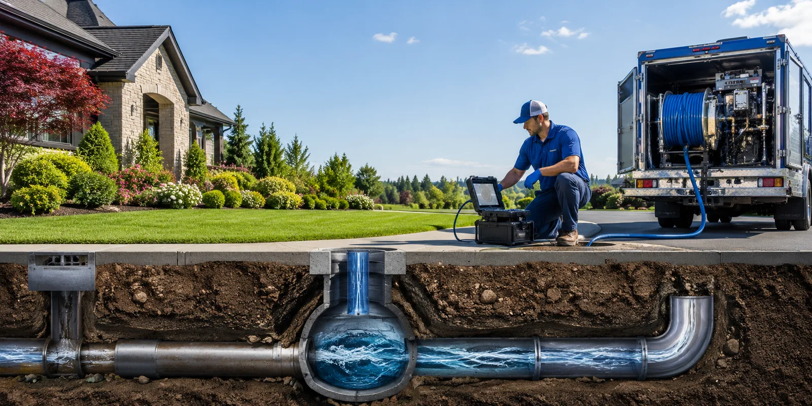 Drainage restoration information for Pocono Manor, PA